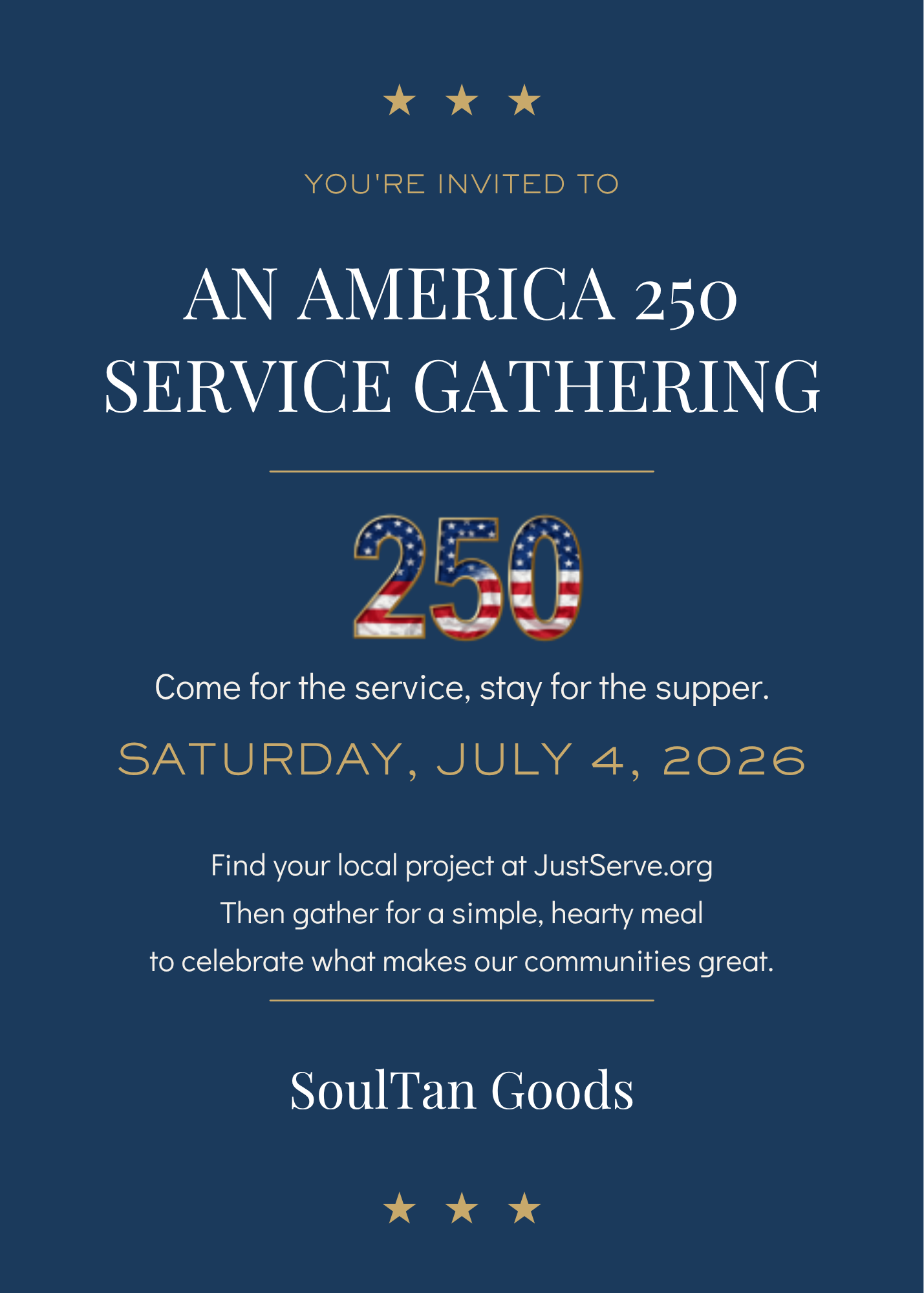America 250: Celebrating through Service