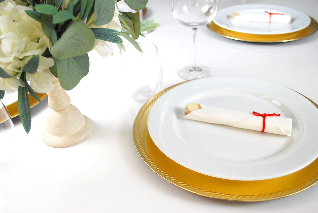 The Best Tableware for Your Big Day