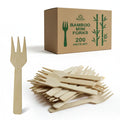 Mini Bamboo Forks
