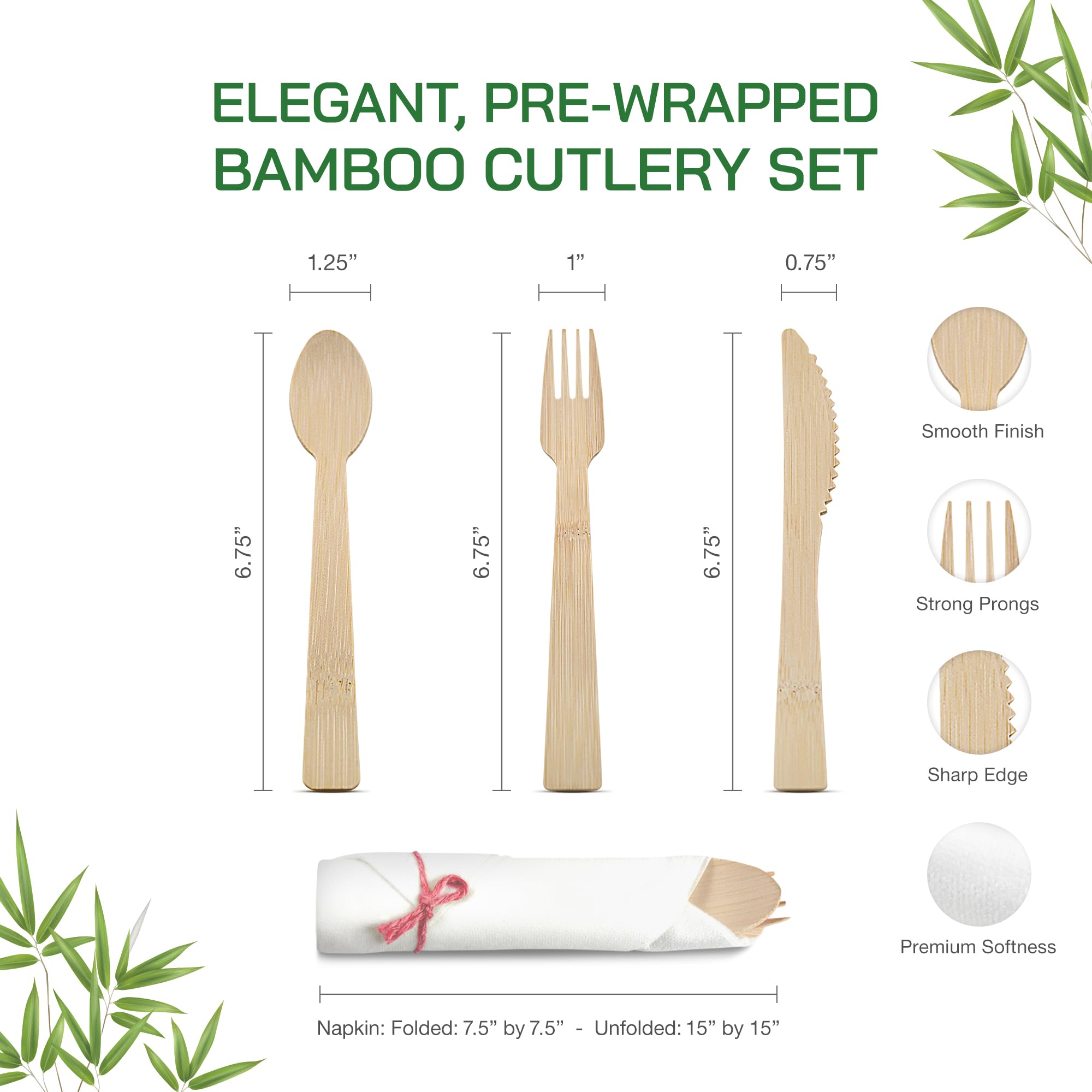 Pre-Wrapped Silverware Sets