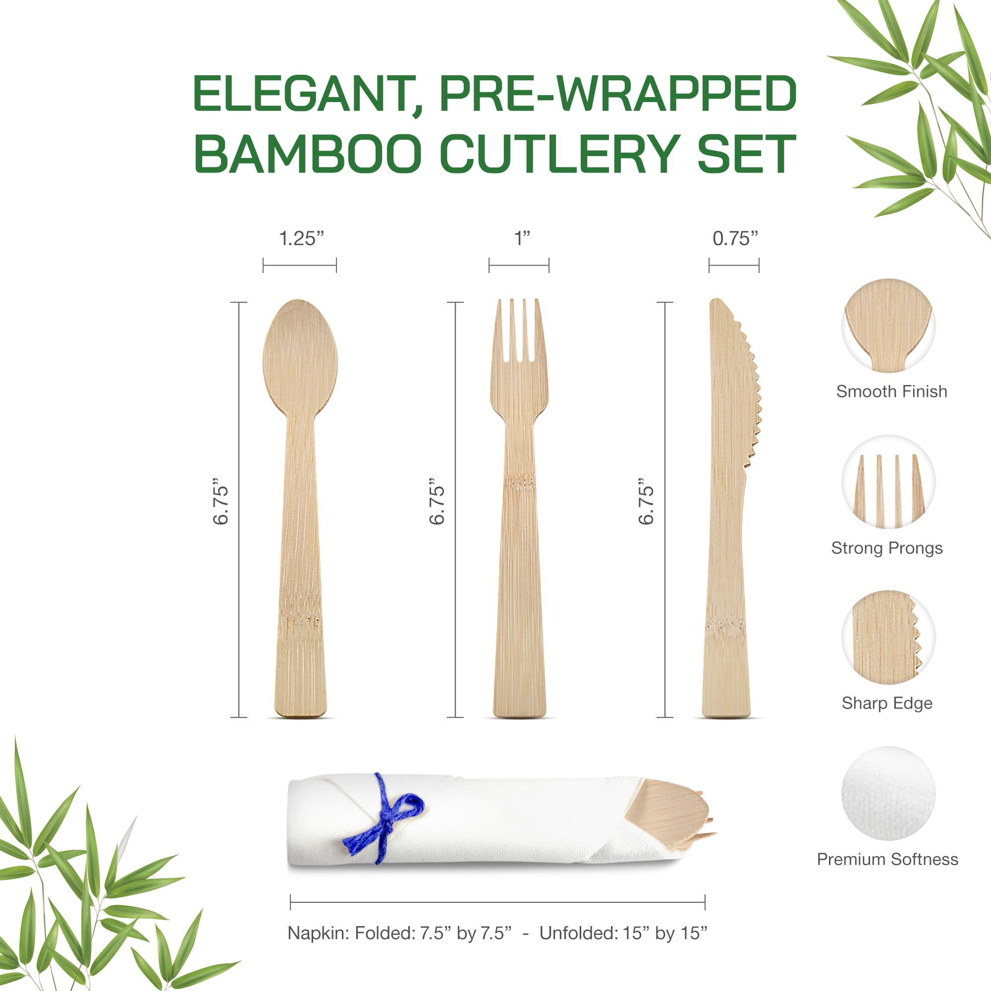 Pre-Wrapped Silverware Sets